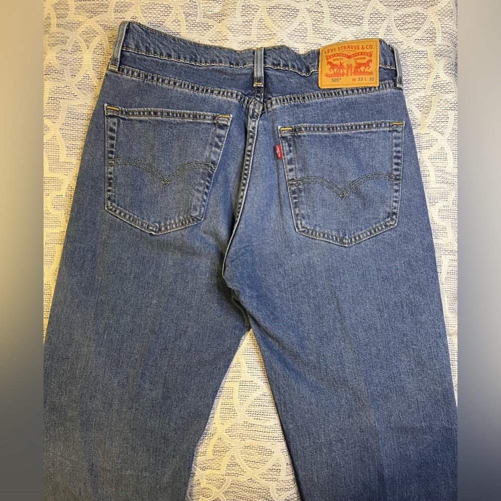 Levi's 505 Men's 33x32 Blue Jeans